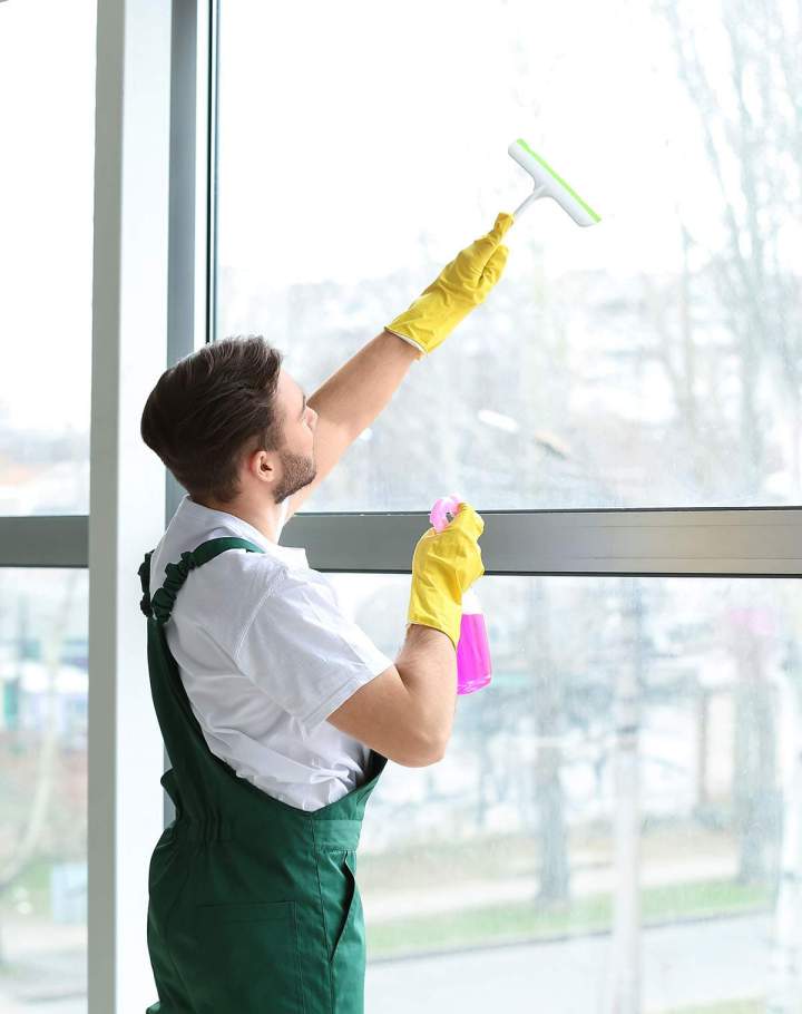 Nettoyage de vitre